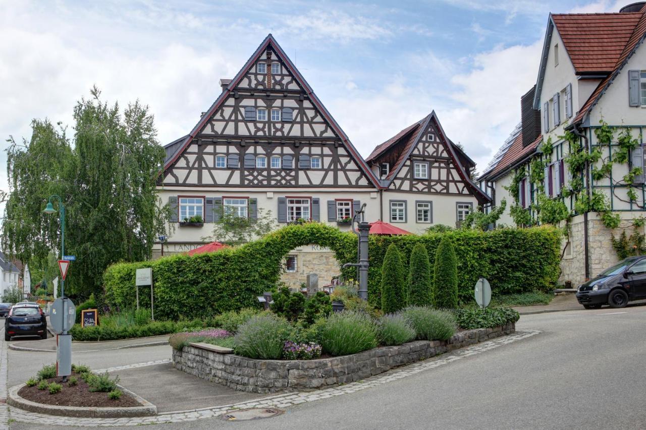 Landgasthof Am Koenigsweg Ohmden エクステリア 写真