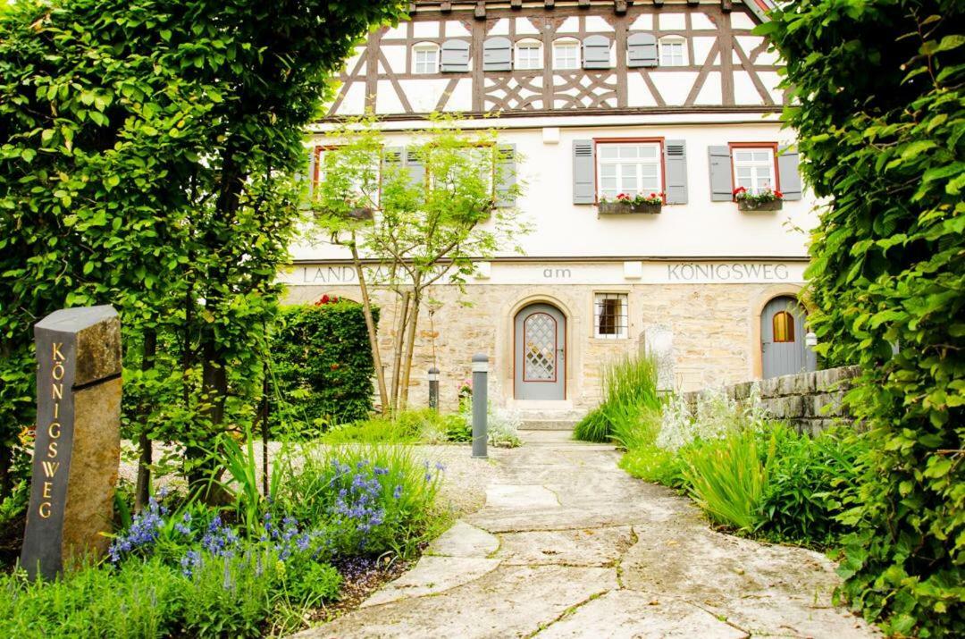 Landgasthof Am Koenigsweg Ohmden エクステリア 写真